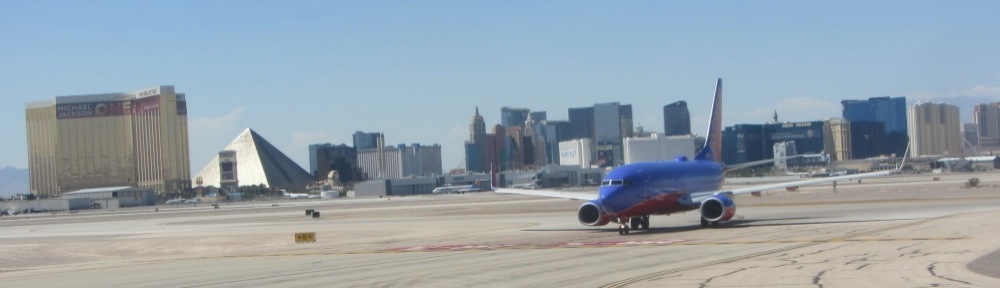 Las Vegas seen from McCarran Airport
USA